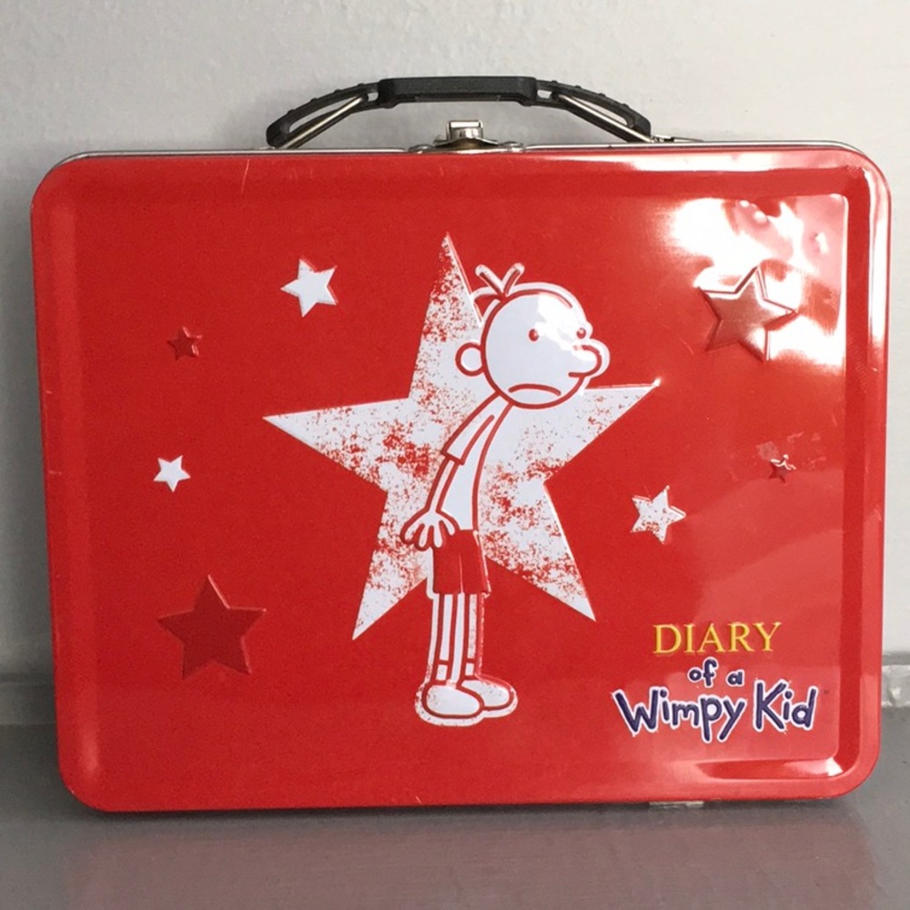 Diary of a wimpy kid collectible lunchbox